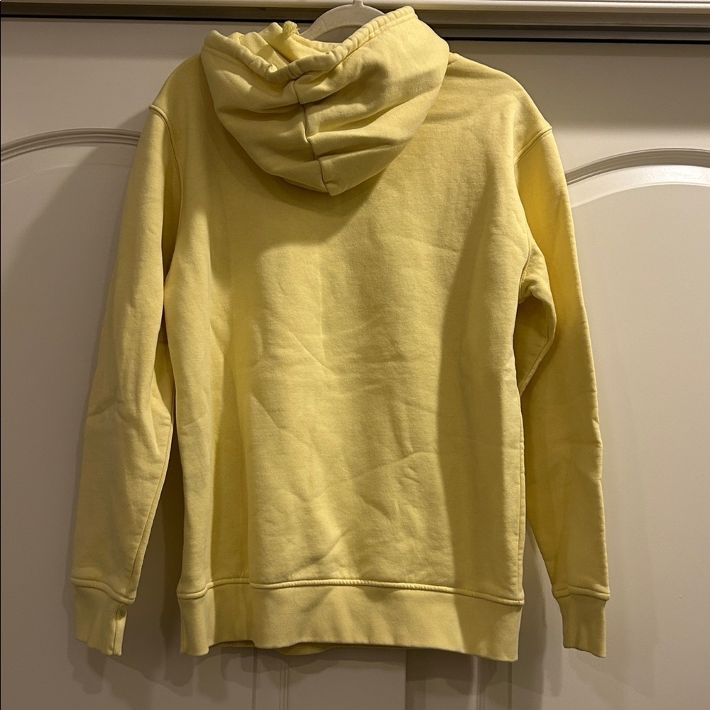Adidas Originals Adicolor Essentials Fleece Hoodie Butter Yellow - Picture 5 of 5